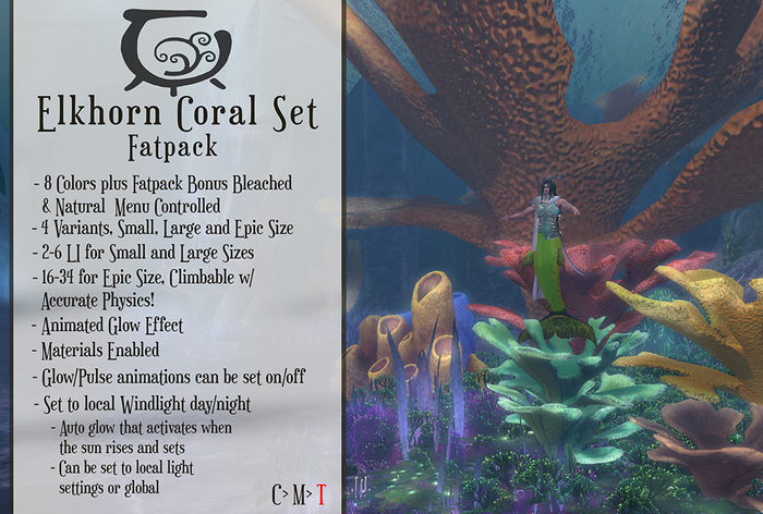 [CC] Elkhorn Coral Set- Fatpack