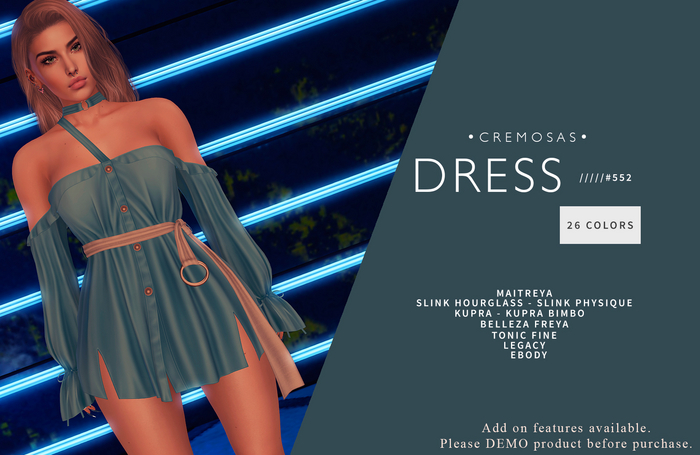 Cremosas - 552 - Dress