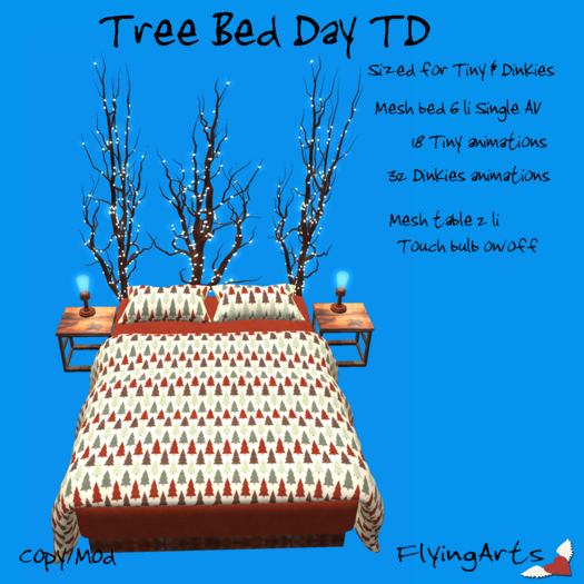 !FA! Tree Bed Day Tiny Dinkies