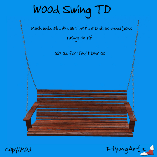 !FA! Bench Swing Tiny Dinkies