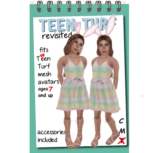 Teen Turf Easter Dress 2 2022