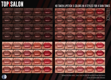 TOP1SALON - HD TAKEN LIPSTICK (Genus) FATPACK