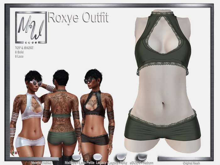 MW - Roxye Outfit - Green (Add me)