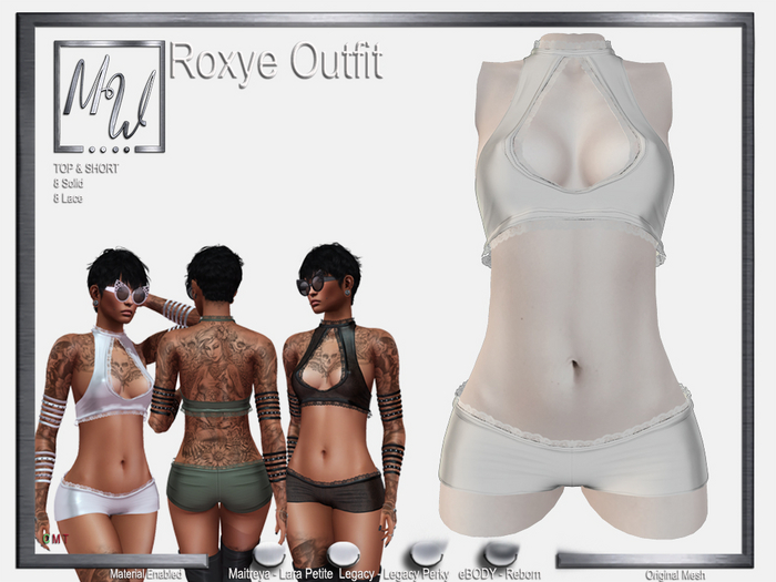 MW - Roxye Outfit - White (Add me)