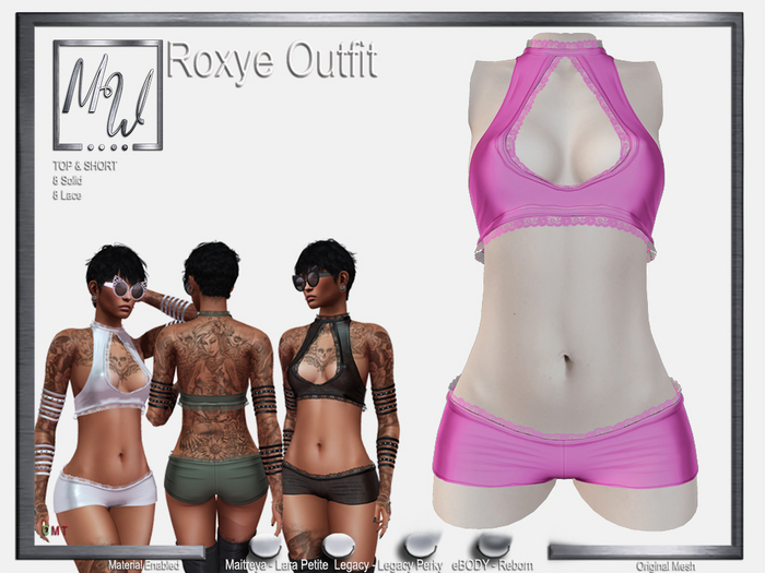 MW - Roxye Outfit - Pink (Add me)