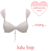 mellowcute-lulu top-ivory