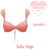 mellowcute-lulu top-peach