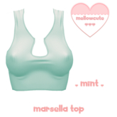 mellowcute-marsella top-mint