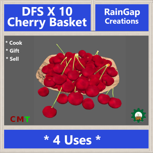 DFS CHERRY BASKET X 10