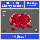 DFS CHERRY BASKET X 10