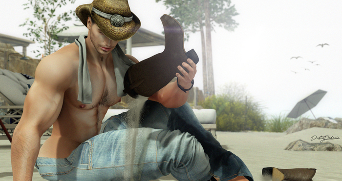 {Caress} Sand In My Boots Pose and Props