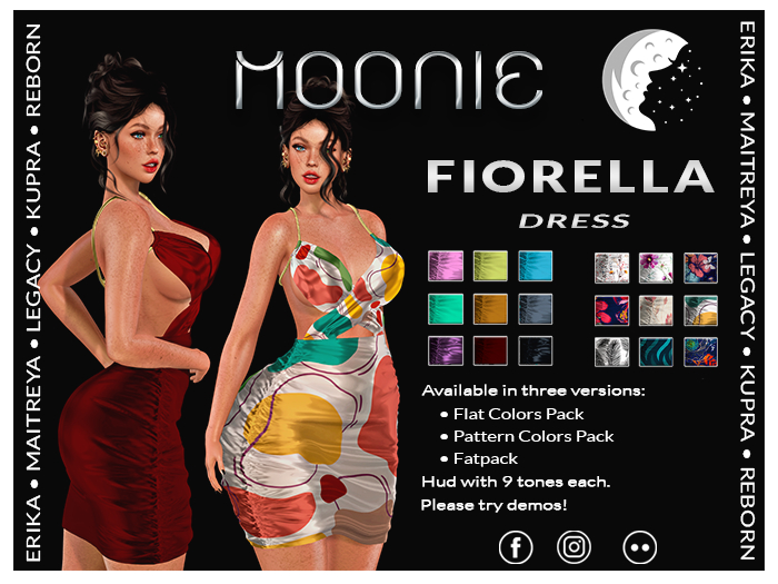 Moonie - Fiorella Dress - Fatpack