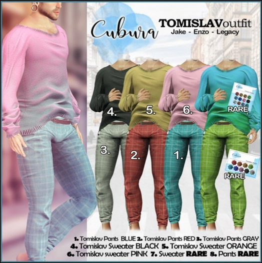 1. Cubura Tomislav Pants BLUE