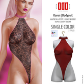 [ADD] Karen Bodysuit - Red