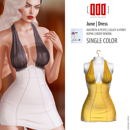 [ADD] June Dress - Yellow