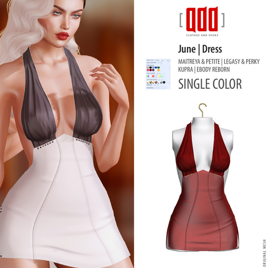 [ADD] June Dress - Red