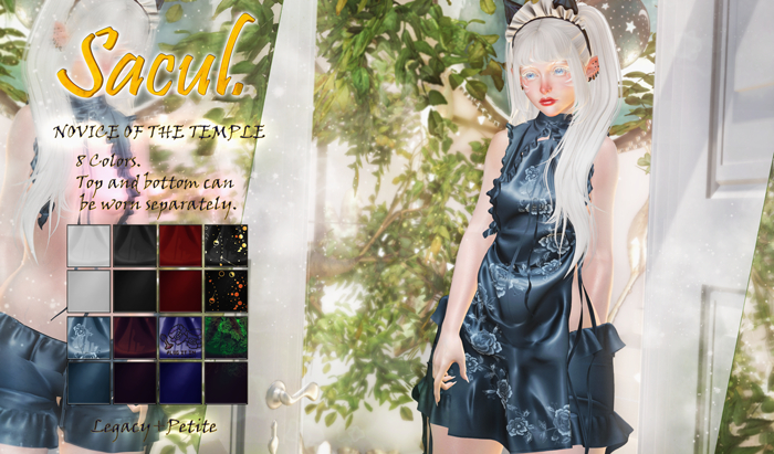 .SACUL. NOVICE OF THE TEMPLE {Legacy\Petite}