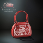 POISON ROUGE Bettie Handbag - Red