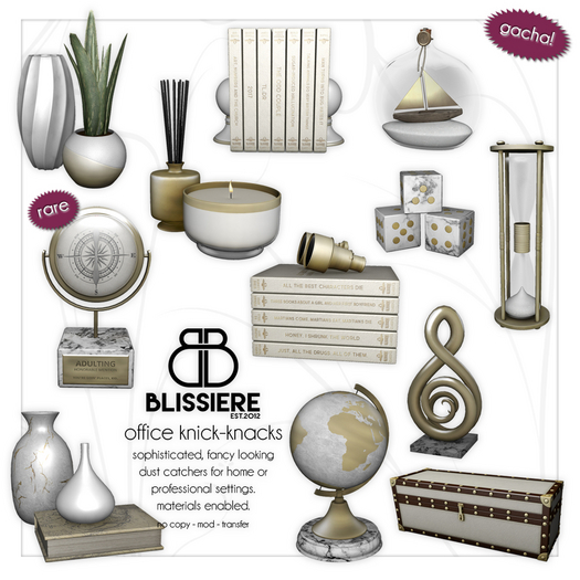 Second Life Marketplace [blissiere] office knickknacks