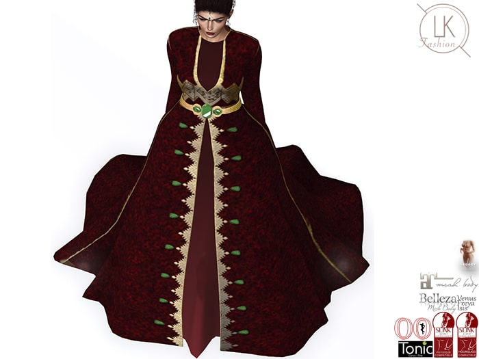 Najat Caftan Red