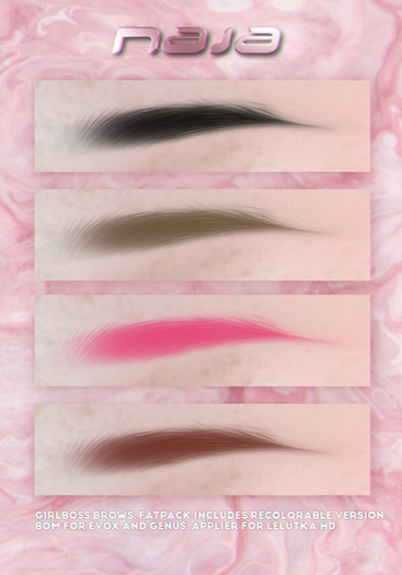 naja // girlboss brows demo