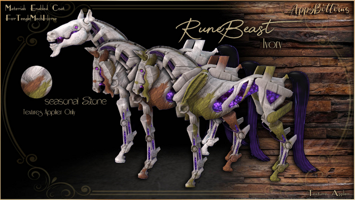 :AppyBottoms: TeeglePetMech - RuneBeast Ivory Coat