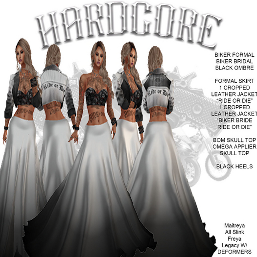 BIKER FORMAL/BRIDE SET BOX