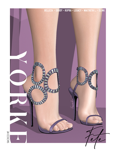 YORKE- Fete Heels FATPACK