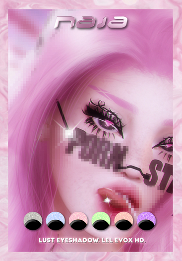 naja // lust eyeshadow influencer pack