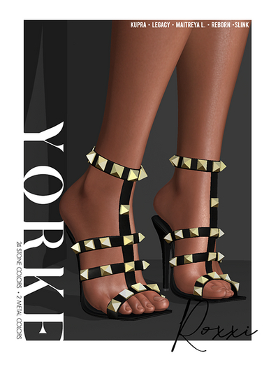 YORKE- Roxxi Heels FATPACK