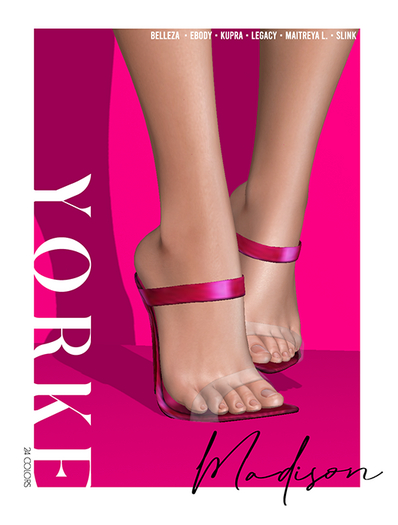 YORKE- Madison Heels FATPACK