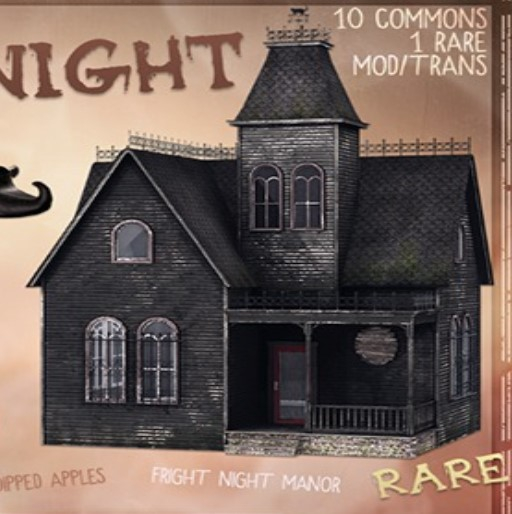 hive // fright night manor RARE