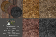 CJ Erika Round Rug Set 01  