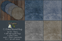 CJ Erika Round Rug Set 02