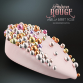 POISON ROUGE Anella Beret - Rose