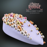 POISON ROUGE Anella Beret - Purple