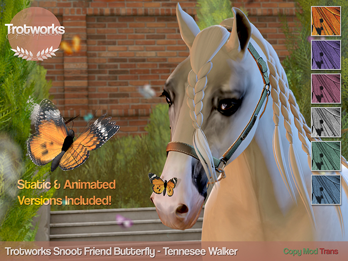 Trotworks - Snoot Friend Butterfly - Tennessee Walker