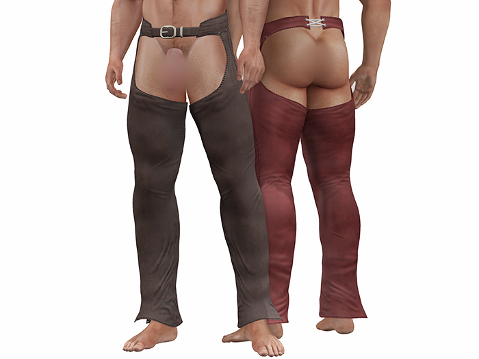 Leather chaps Dee TwoSided