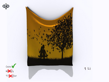 silhouettes:. Lovely Sunset Wallart