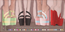 [HC] Kacia Heels Fat Pack for Kupra, Maitreya, Legacy, Belleza, Slink & Reborn