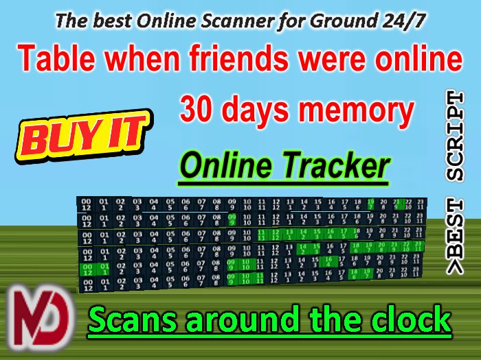 Online Time Tracker - 30 days history