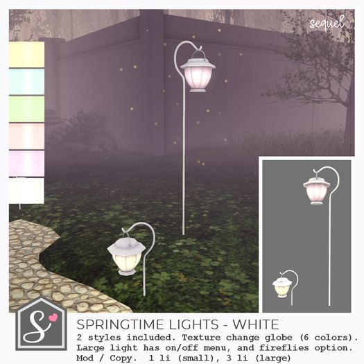 Sequel - Springtime Lights - White