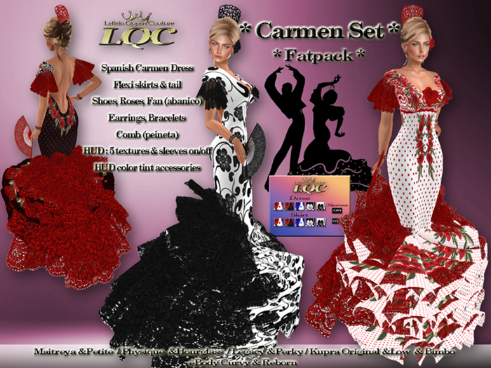 *LQC* ♕ Carmen Set FATPACK ♕ 