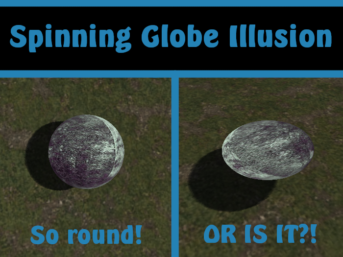 Spinning Globe Illusion