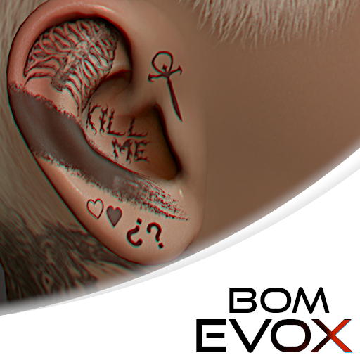 evoX // ear tattoos #2