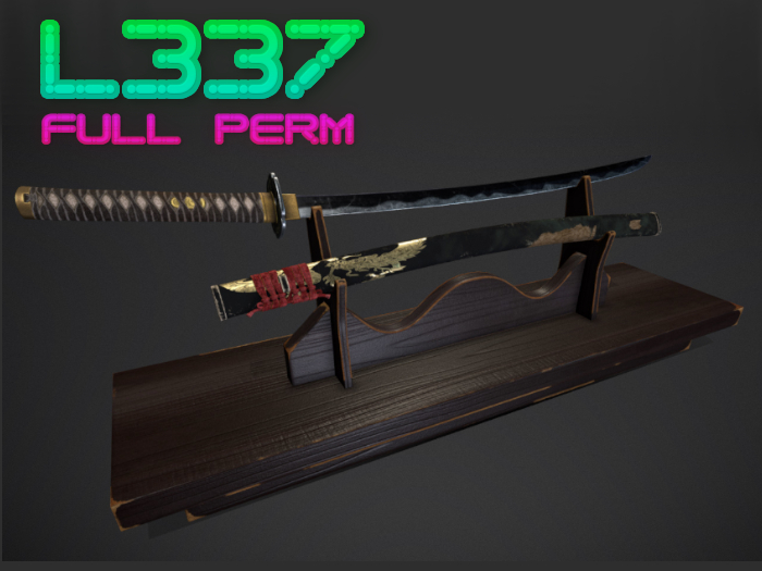 [L337] Katana Display [FULL PERM]