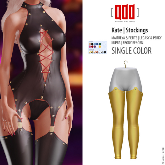[ADD] Kate Stockings - Yellow