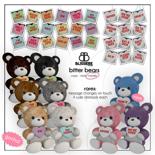 [blissiere] bitter bears