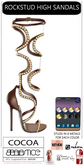 Baiastice_RockStud High Sandals-Cocoa
