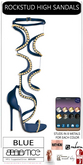 Baiastice_RockStud High Sandals-Blue